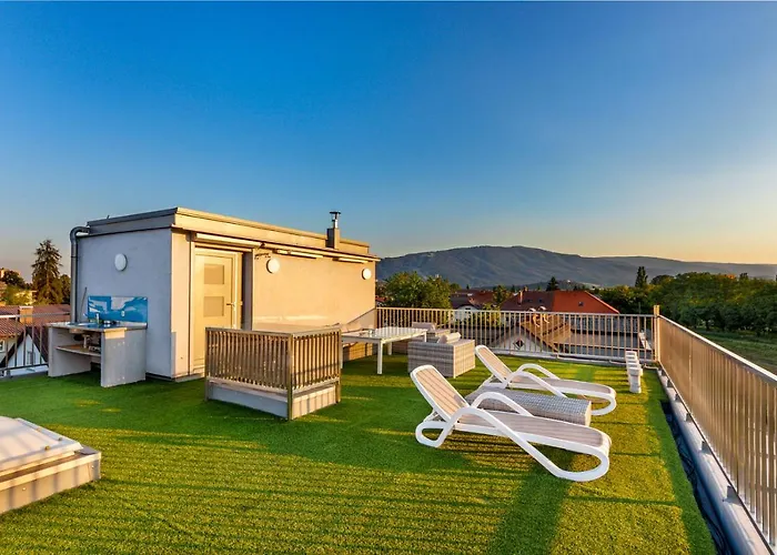 Contemporary With Rooftop Terrace In * Maribor